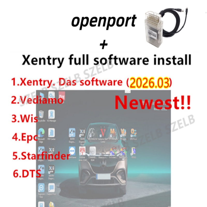 Auto Repair Shop Software - xentry 03.2026 full software openport J2534