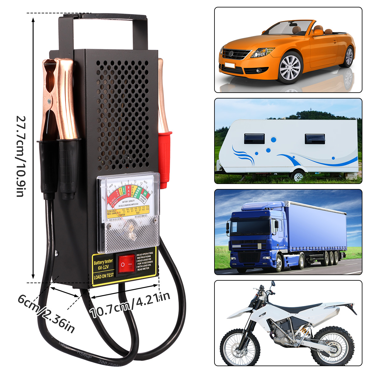 Car Battery Load Tester 6V-12V - Battery Load Tester 评论和价格