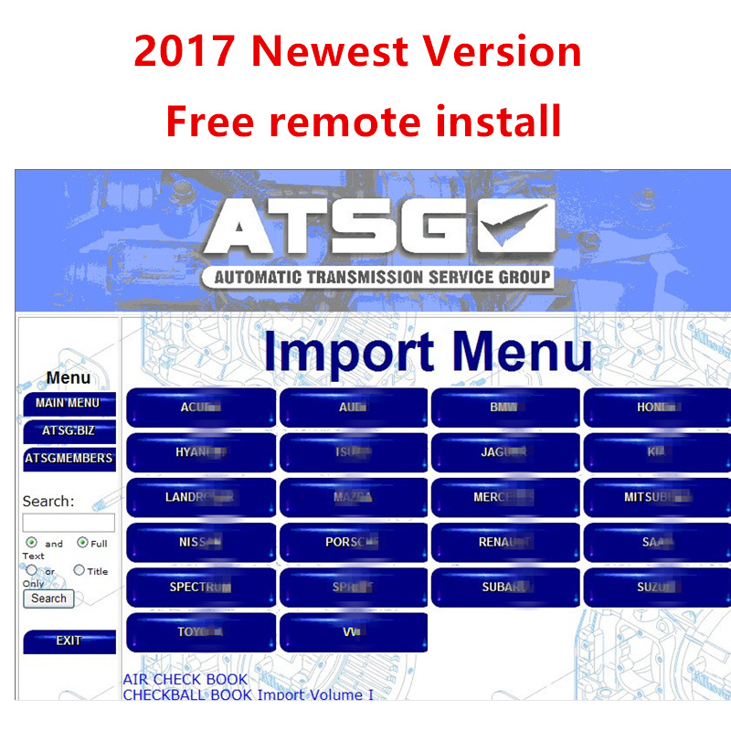 Free install ATSG 2017 auto re - Auto Repair Shop Software 评论和价格
