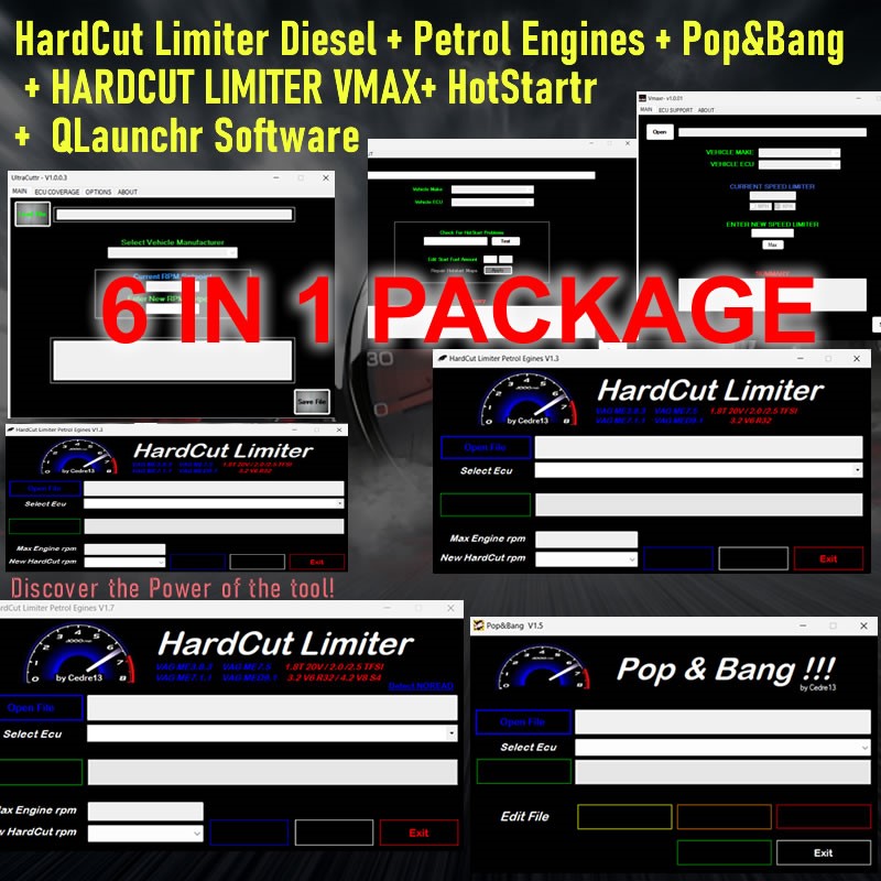 6 IN 1 PACKAGE New HardCut Lim - Auto Repair Shop Software 评论和价格