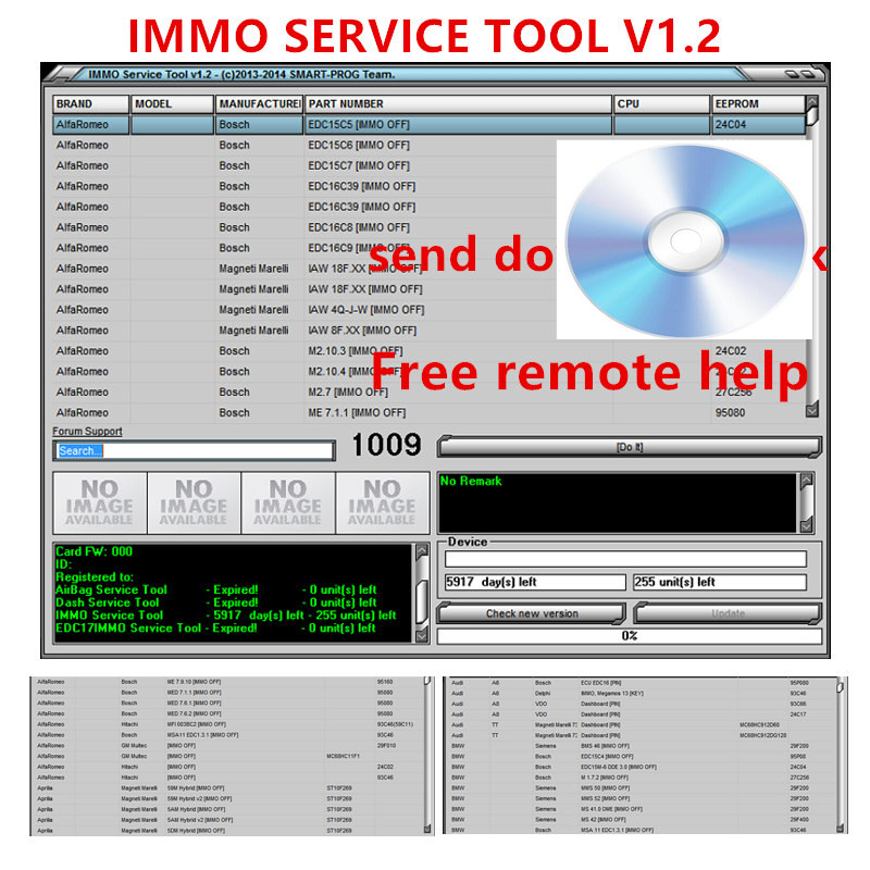 IMMO SERVICE TOOL V1.2 PIN Cod - Auto Repair Shop Software 评论和价格