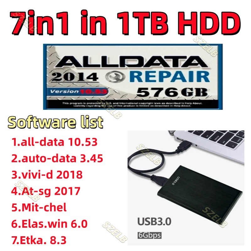 Newest  7in1 offline software  - Auto Repair Shop Software 评论和价格