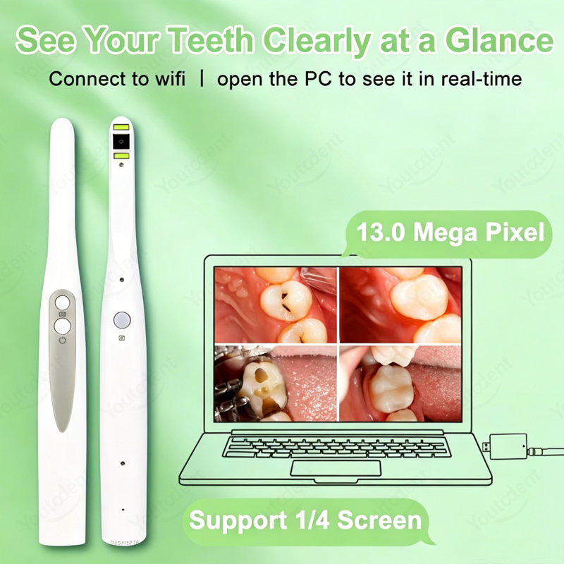 Wireless WIFI Dental Intraoral - Endoscope Inspection Camera 评论和价格