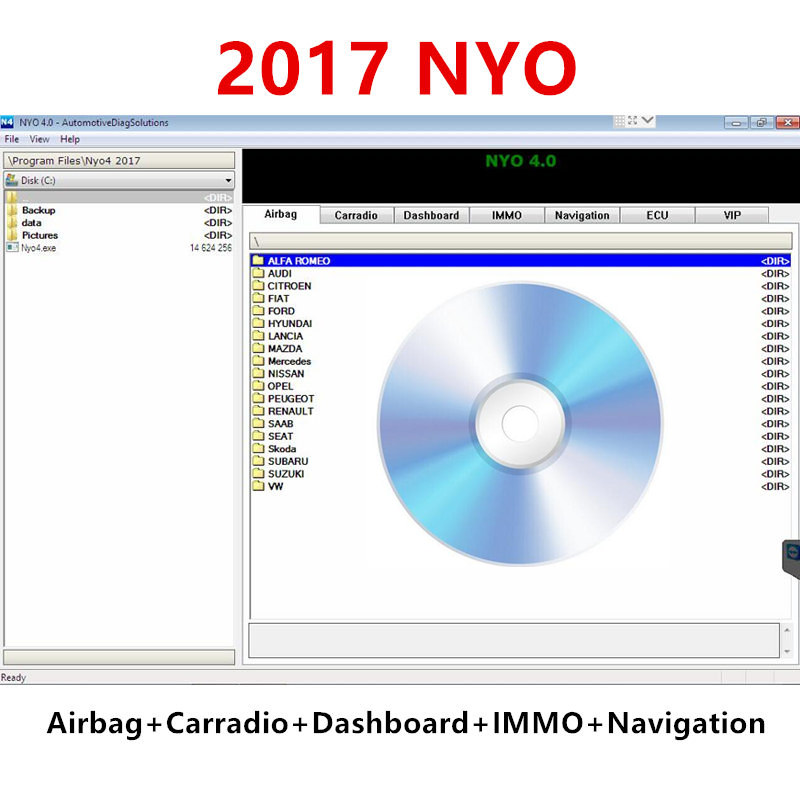2017 NYO 4 Full Database Airba - Auto Repair Shop Software 评论和价格