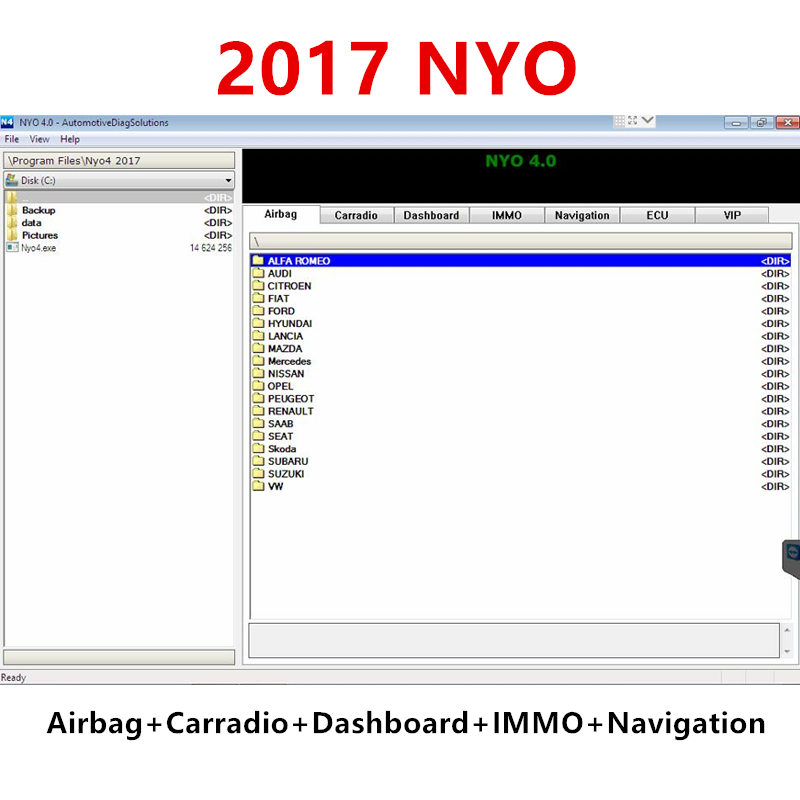 2017 NYO 4 Full Database Airba - Auto Repair Shop Software 评论和价格