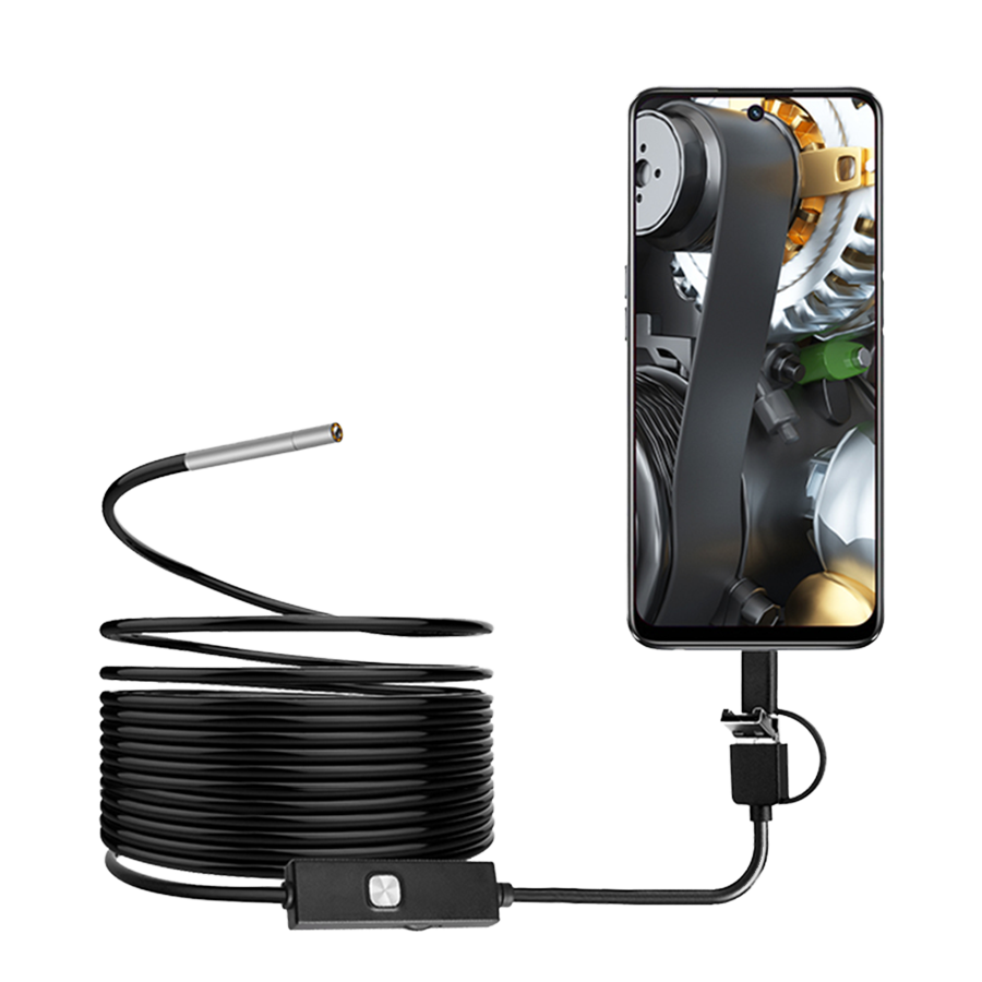 Dearsee 3 in 1 Android USB Ind - Endoscope Inspection Camera 评论和价格