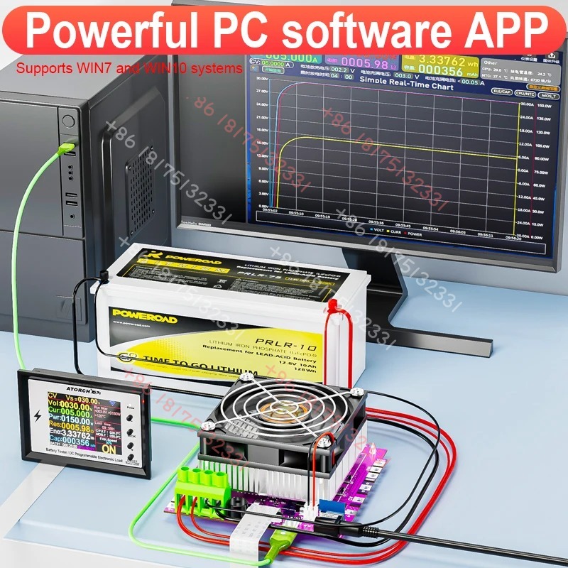 BW600 DC1-200V WiFi  Electroni - Battery Load Tester 评论和价格